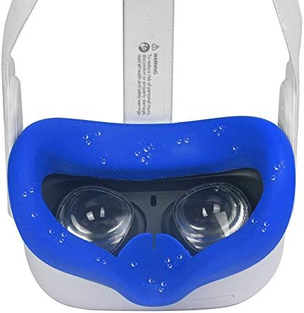 Pordsioc silikon VR poklopac za lice za Oculus Quest 2 jastuk za lice i lice kompatibilan s Oculus Quest 2 VR pribor za slušalice