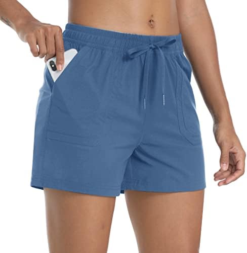 Tacvasen ženske planinarske kratke hlače s džepovima Brzo suhe lagane ljetne kratke hlače za žene ribolove penjanje