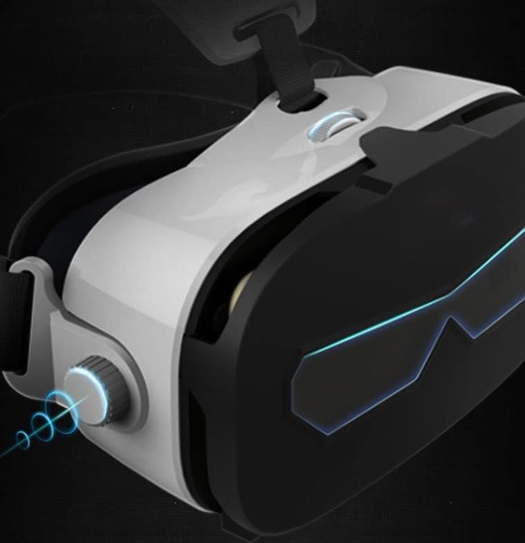 Fedrui podesive VR slušalice, kaciga za igru ​​za sve u jednoj igri 3D pametne naočale, VR naočale s proteinskom kožnom maskom i profesionalnim