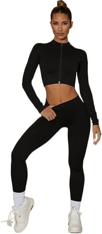 JJ YYDS ženske joge odjeće s 2 komada Set trening treningscuits sportski grudnjak visokog struka za noge Active Wear Atletske odjeće