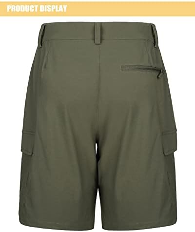 Tacvasen ženske planinarske kratke kratke hlače brze suhe casual teretni kratke hlače s 5 džepova za ribolovno kampiranje