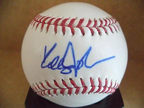 Kelly Johnson Yankees/Braves/Mets potpisali su autogramirani M.L. Bejzbol w/coa - autogramirani bejzbol