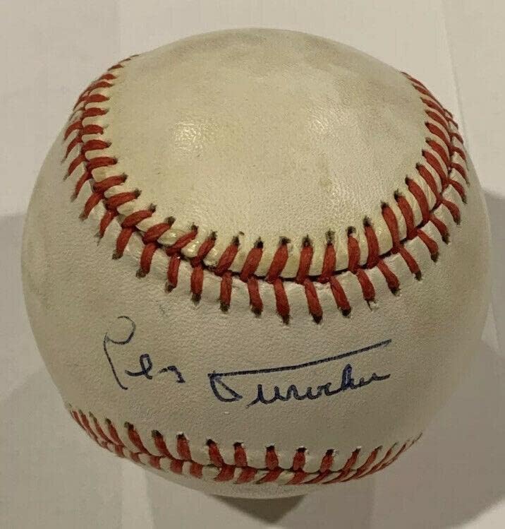 Leo Durocher Hall of Fame PSA/DNK autentificiran autogramirani bejzbol L @@ k - Autografirani bejzbol