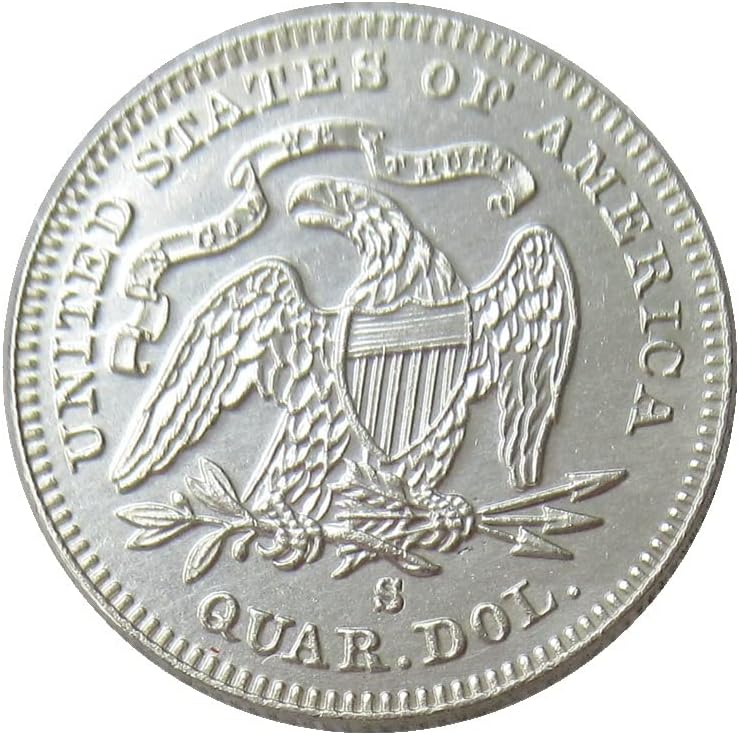 SAD 25 Cent Flag 1877 Srebrna replika Replika komemorativna kovanica
