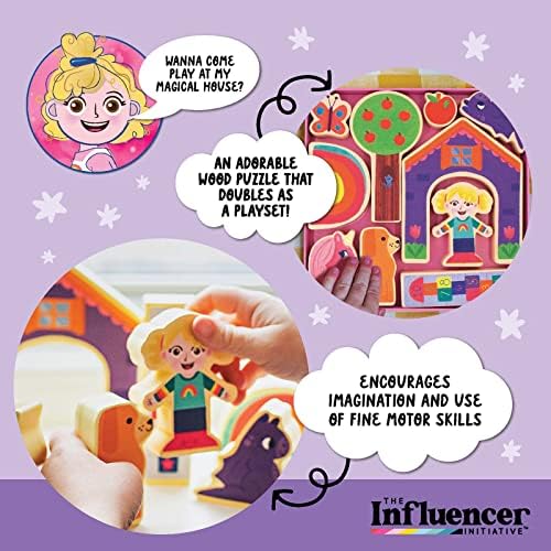 Inicijativa Influencer Abby's Magical House - Wooden Play Set