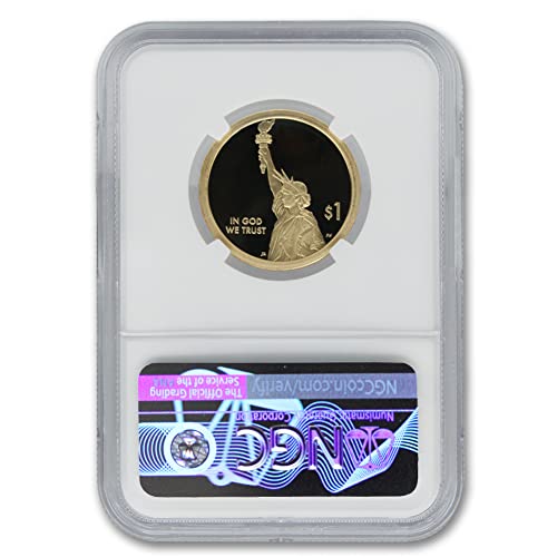 2018. američka inovacijska serija George Washington potpisana 1. patentni novčić PF-70 Ultra Cameo $ 1 PF70UCAM NGC