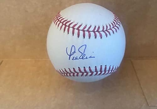 Lee Elia Phillies/Cubs potpisali su auto M.L. Baseball JSA AH66109 - Autografirani bejzbol