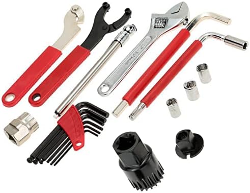 Kompletan set alata za održavanje bicikala, višenamjenskog 44 komada set velikih alata za obrezivanje alata, uključujući alati za brtvljenje