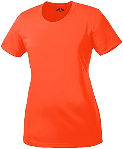 DRi-Equip ženske neonske boje Atletske majice visoke vidljivosti u veličinama S-4xl