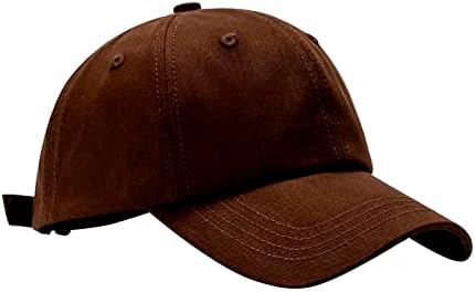 Vintage oprana uznemirena bejzbol kapu Podesiva veličina tata šešir za velike glave vezeni vanjski sportski šešir
