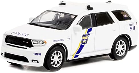 Toy Cars 2019 Durango policija Bijela Philadelphia Policija, Pennsylvania Hot Potreit Series 41 1/64 Diecast Model Model Car by Greenlight