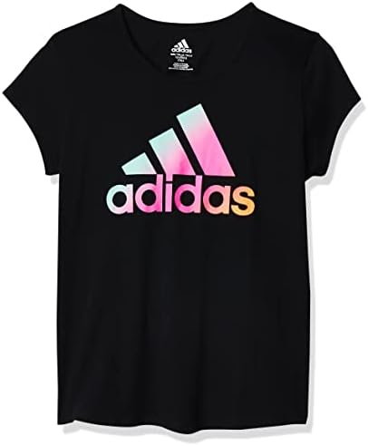 Adidas Girls 'Plus veličine majice s kratkim rukavima za kratke rukave