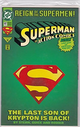 DC Comics - Superman In Action Comics Posljednji sin Kryptona se vratio