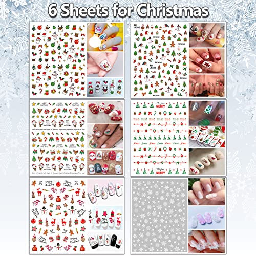 18 listova blagdanskih naljepnica za nokte, Noć vještica Božić Dan zahvalnosti sezonske naljepnice za dizajn noktiju u jesen i zimu