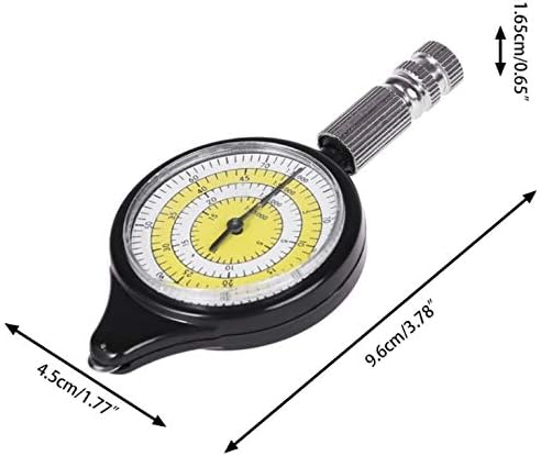 KFJBX karte RangeFinder Odometer Multifunction Compass Curvimetre Vanjski penjački sport mali, lagan i prijenosan